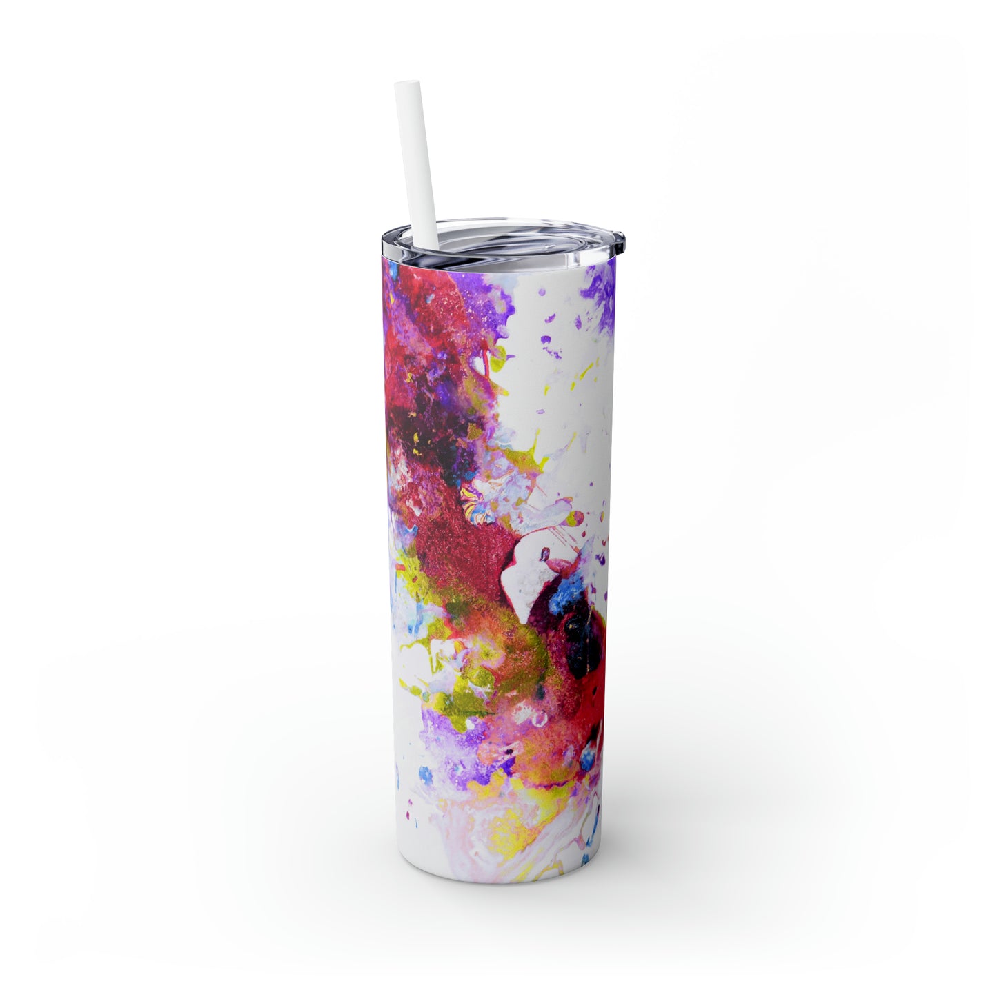 Kalei Doodles - The Alien Maars® Skinny Tumbler with Straw 20oz