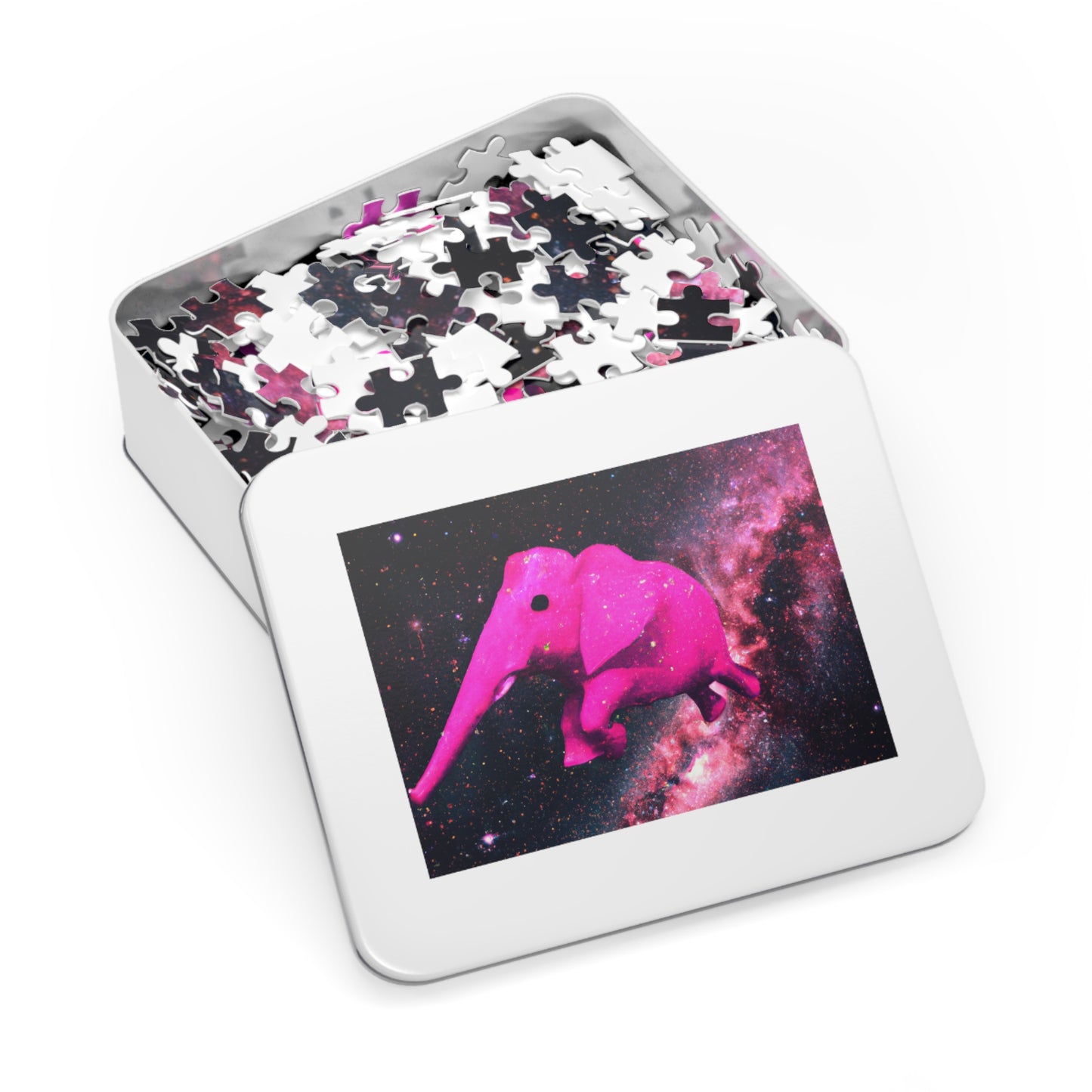 "Majestic Pinkelephant Exploration" - The Alien Jigsaw Puzzle