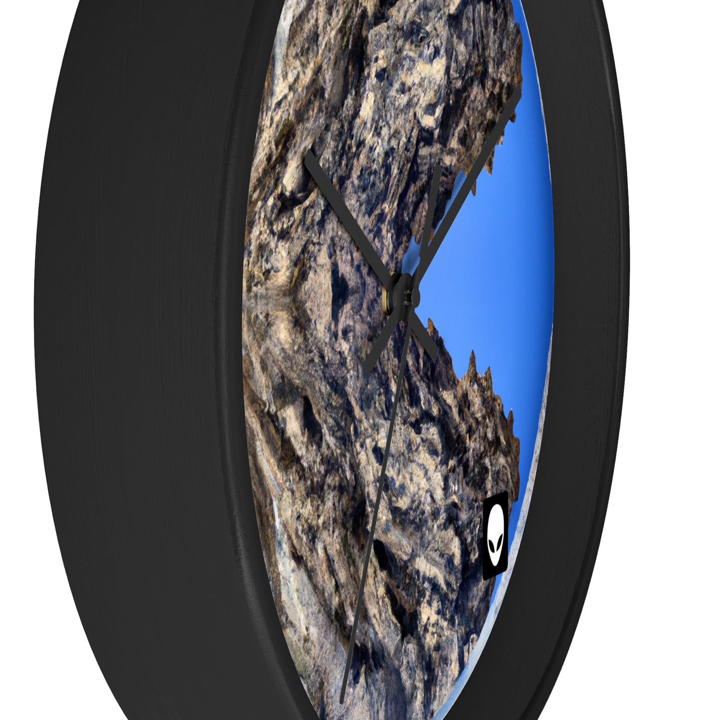 Nature in Splendor: Combining Photography with Digital Artistry - The Alien Wall Clock