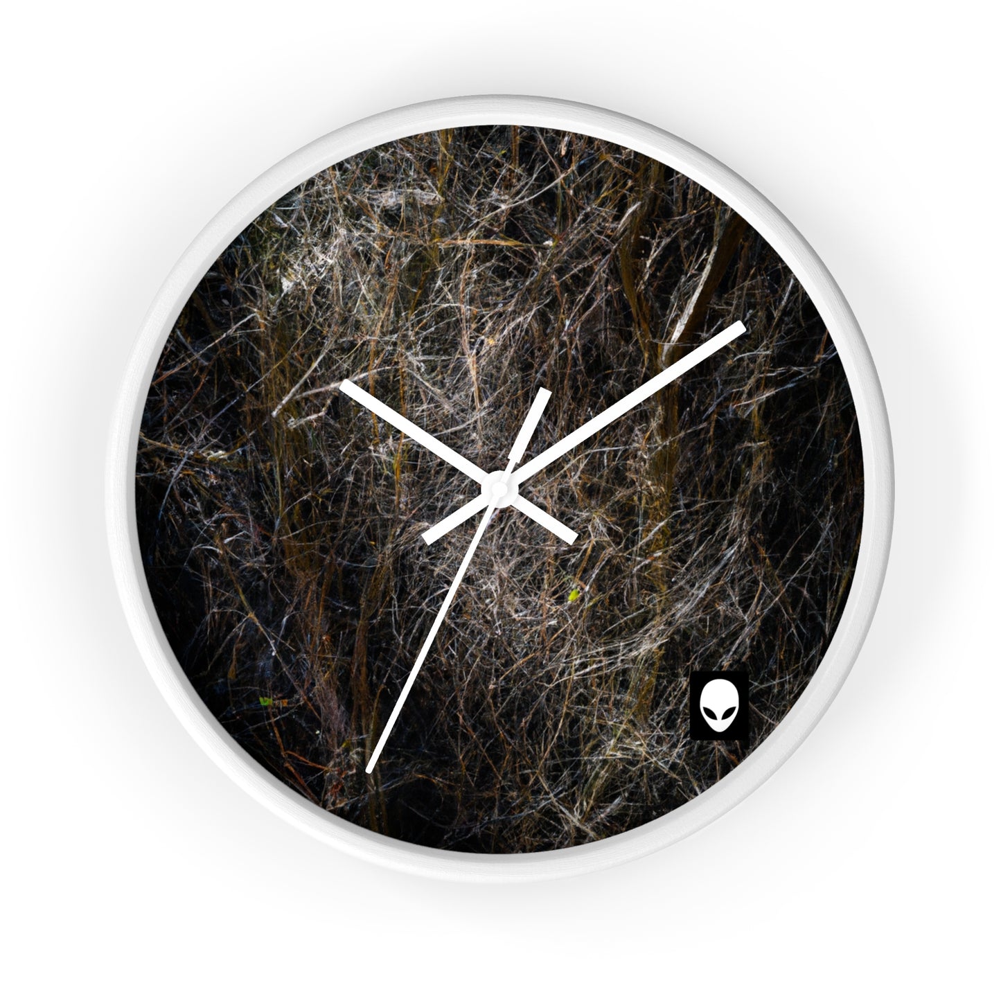 "A Glimpse of Nature's Glory" - The Alien Wall Clock