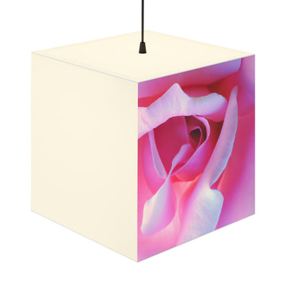 „Blissful Blooms: Die zarte Schönheit der Natur“ – Die Alien Light Cube Lampe