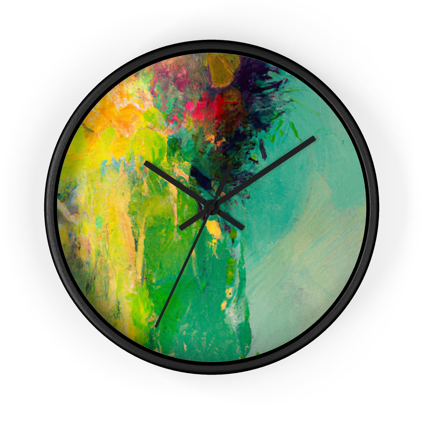 "A Lazy Summer's Day: An Abstract Ode" - The Alien Wall Clock