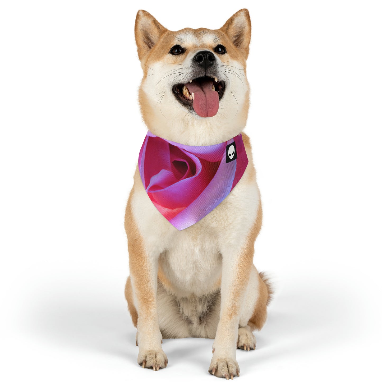 "Blissful Blooms: The Delicate Beauty of Nature" - The Alien Pet Bandana Collar