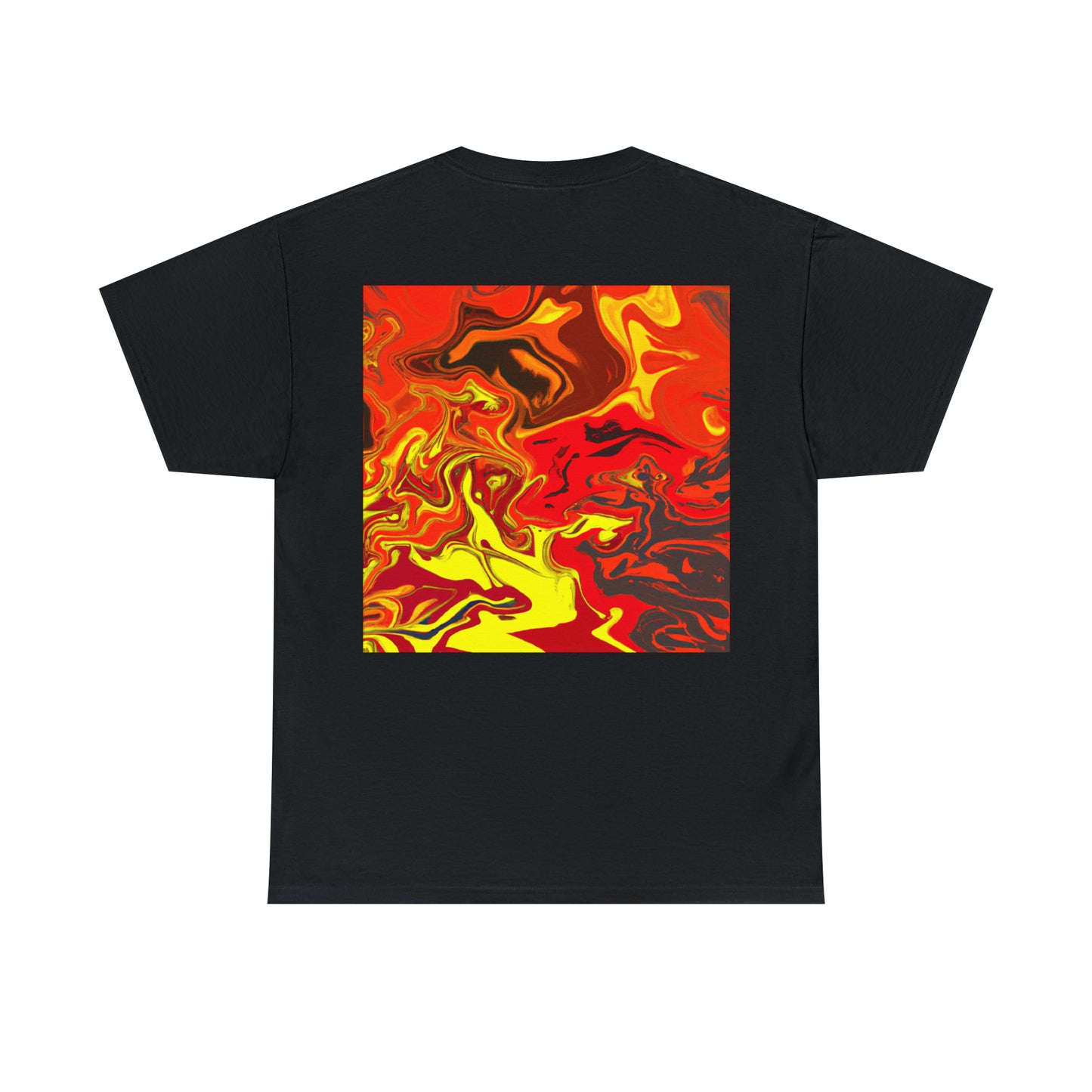 "Energía abstracta en movimiento" - La camiseta alienígena