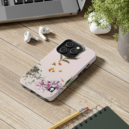 „Die Palette der Natur erkunden: Ein Experiment in der abstrakten Kunst“ – The Alien Tough Phone Cases