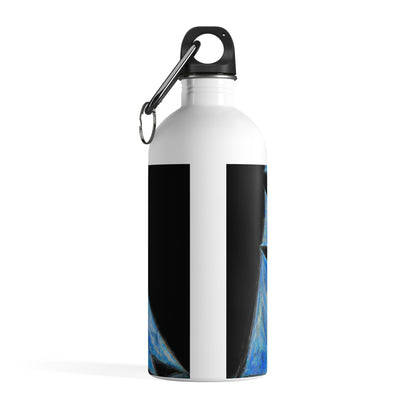 "El velero azul y las velas blancas: Una aventura de libertad en el mar" - The Alien Stainless Steel Water Bottle