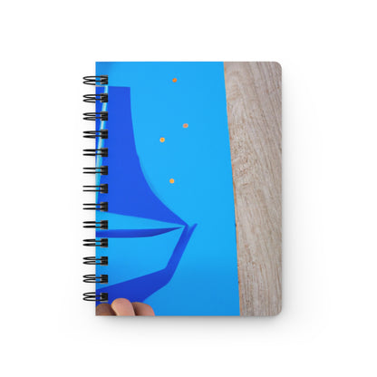 dos pequeños círculos de cartulina amarilla para que sirvan como sol

 Un viaje al sol: creación de un barco azul y dos marineros - The Alien Spiral Bound Journal