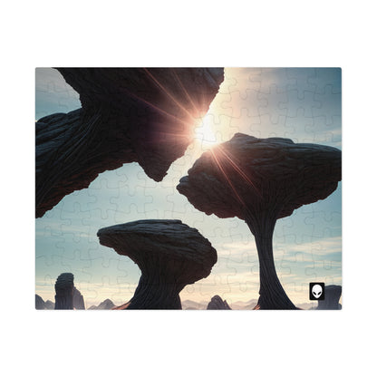 "Alien Landscape Odyssey" - The Alien Jigsaw Puzzle