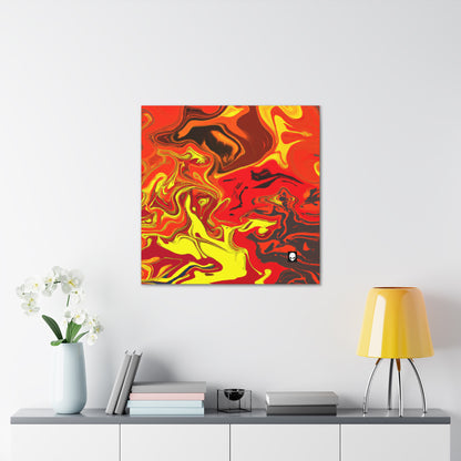 "Abstract Energy in Motion" - The Alien Canva