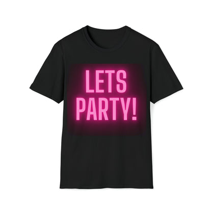 ¡Vamos de fiesta! - La camiseta alienígena unisex Softstyle