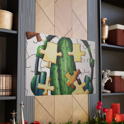 „Cactified Puzzle Time“ – The Alien Canva