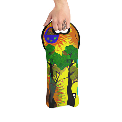 "Collision of Nature's Beauty" - The Alien Wine Tote Bag