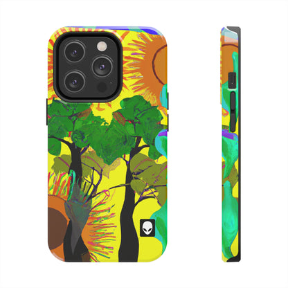 "Colisión de la belleza de la naturaleza": The Alien Tough Phone Cases