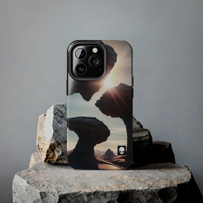 "Alien Landscape Odyssey" - The Alien Tough Phone Cases