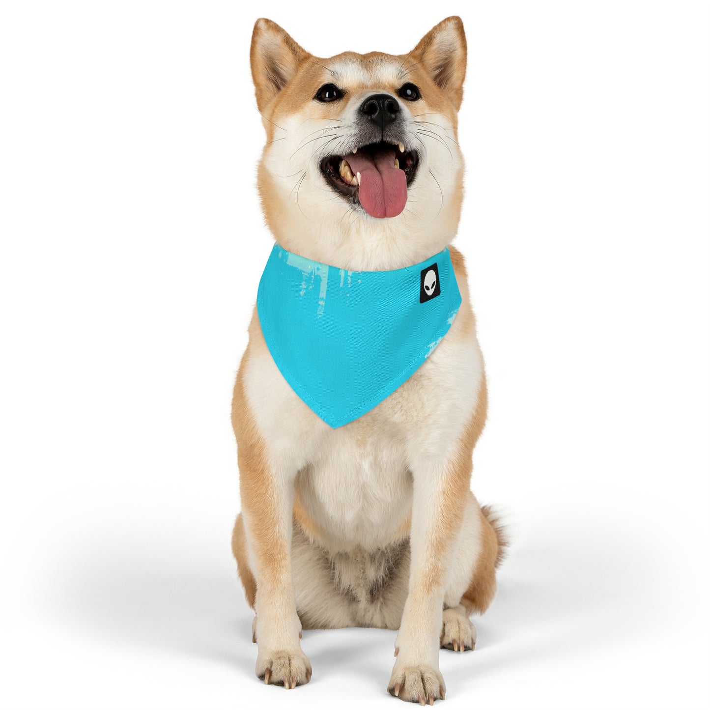 "A Breezy Skyscape: A Combination of Tradition and Modernity" - The Alien Pet Bandana Collar