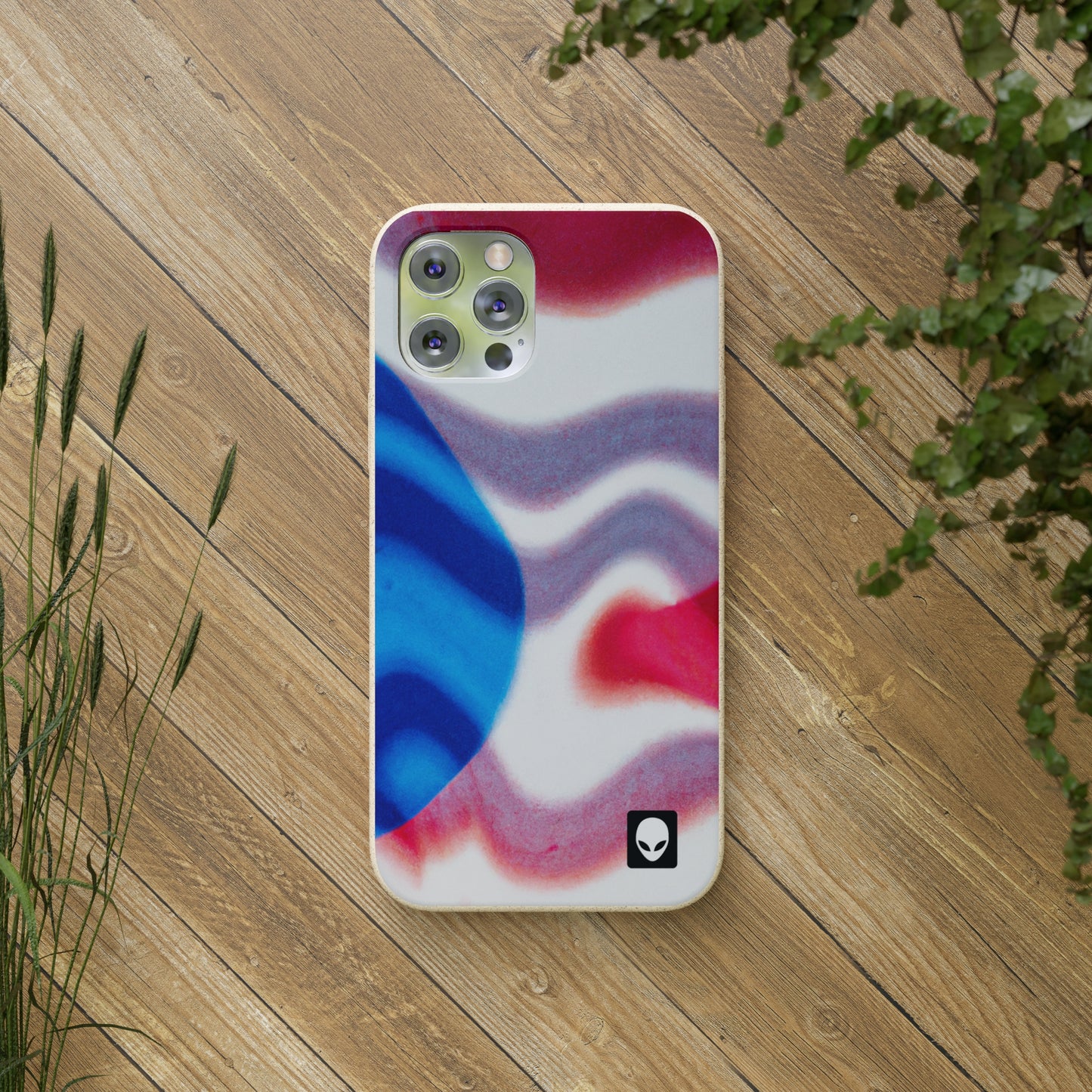 „Illuminated Reflection: Licht und Schatten durch Kunst erforschen“ – The Alien Eco-Friendly Cases