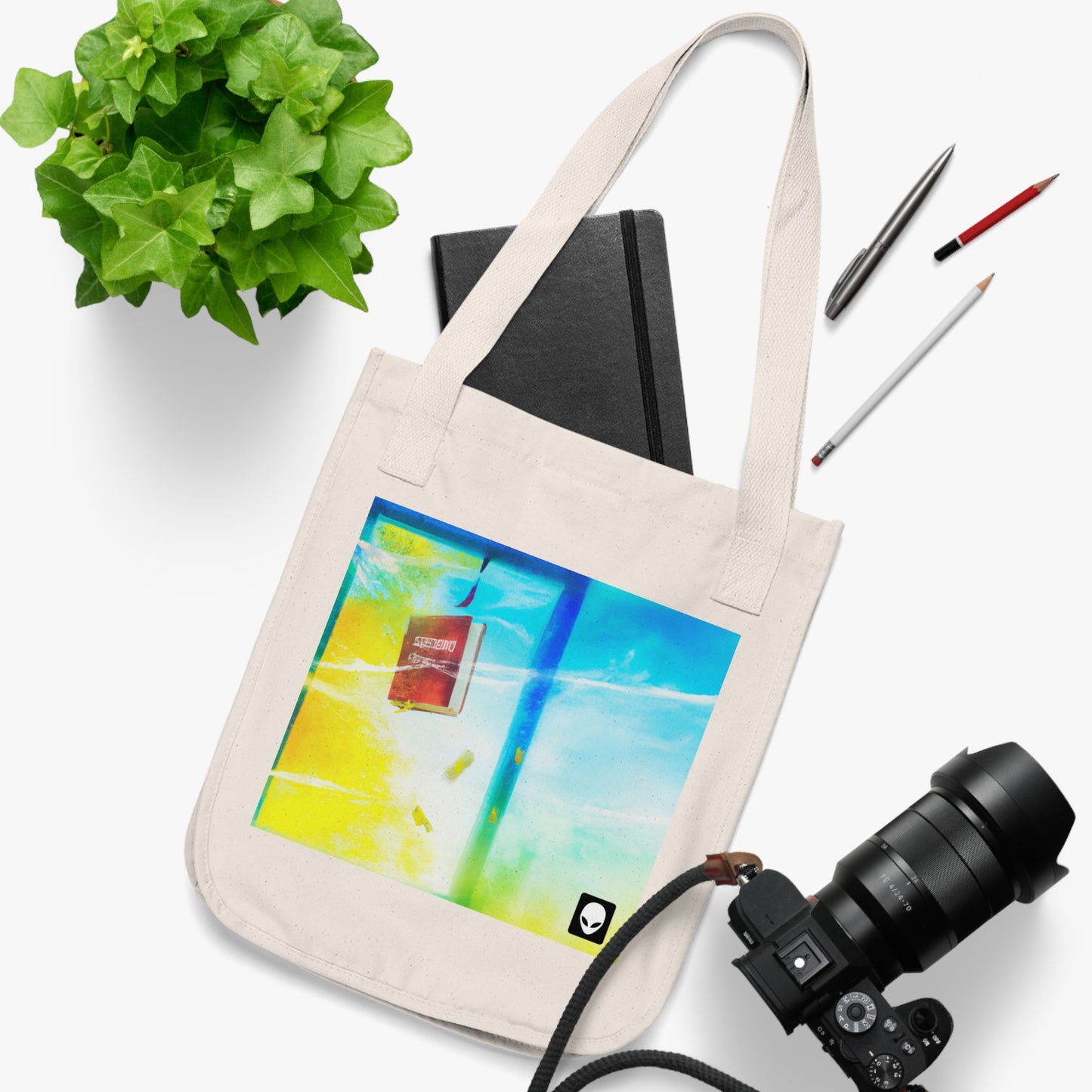 "Exploring My World through Art: Capturing the Memories of Places Visited" - The Alien Eco-friendly Tote Bag