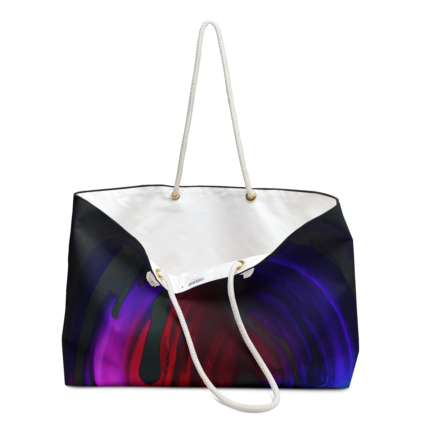 "Exploring Contrasts: A Colorful Dance of Luminance and Chromatic Aberration" - The Alien Weekender Bag