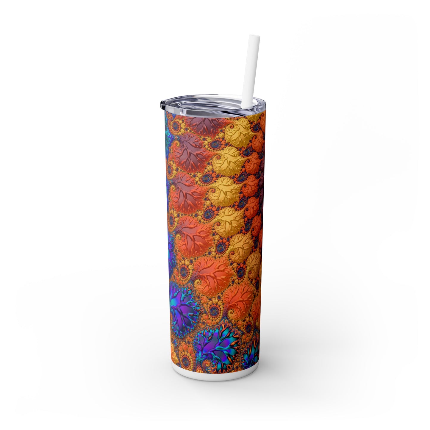 Palette Pizzazz - The Alien Maars® Skinny Tumbler with Straw 20oz