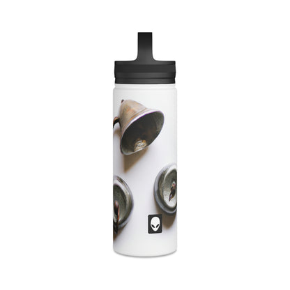 "Exploring the Subconscious Through the Manipulation of Reality" - The Alien Stainless Steel Water Bottle, Handle Lid