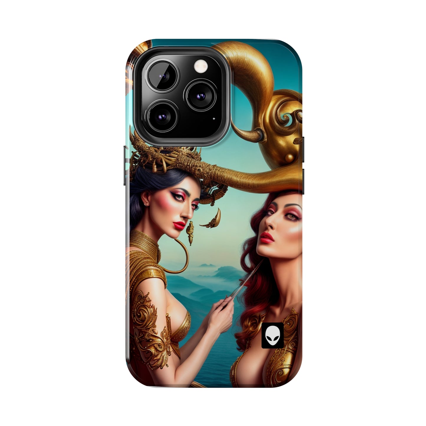 „Metaphorischer Wahnsinn: Eine Erkundung der surrealen Welten von Salvador Dalis“ – The Alien Tough Phone Cases