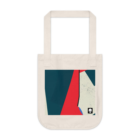 "Abstract Expressionism: Exploring Lines and Shapes" - The Alien Eco-friendly Tote Bag