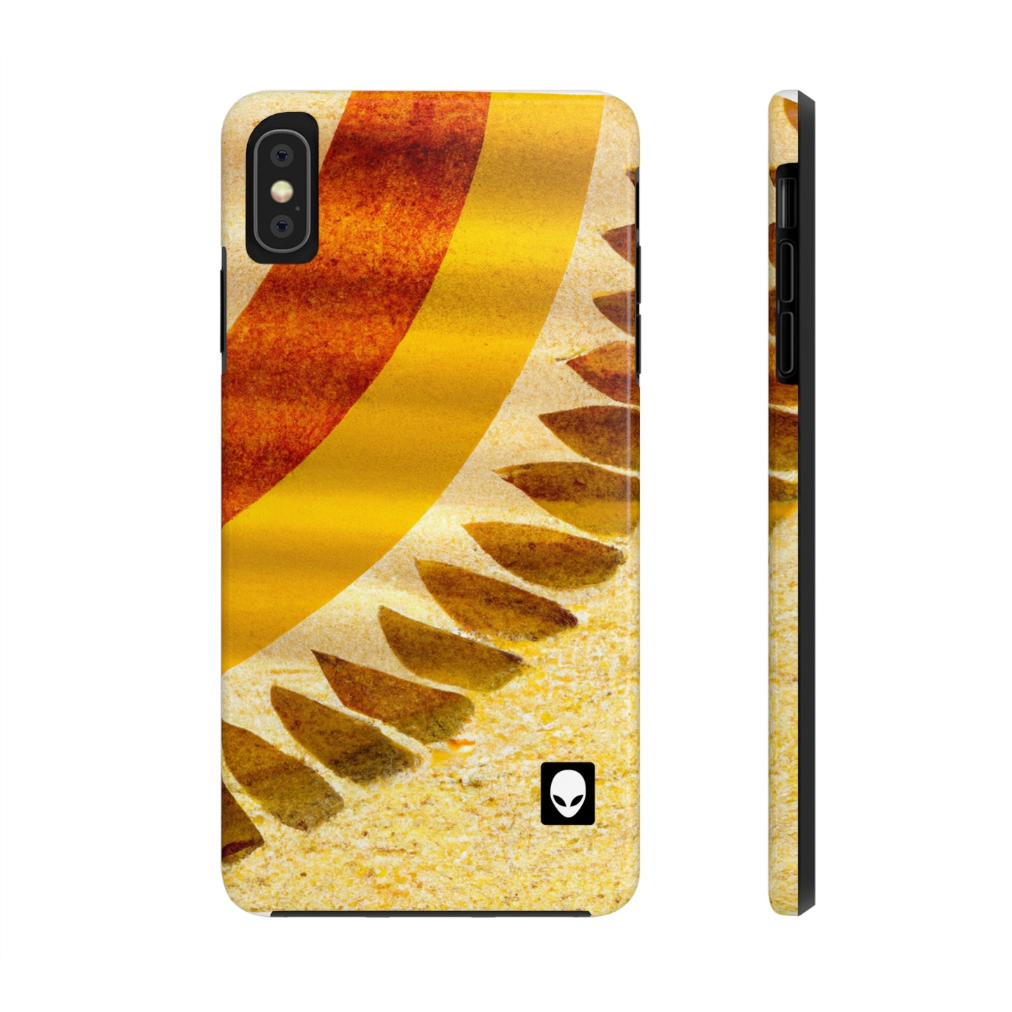 „Ein natürliches Mosaik: Formen und Farben der Erde“ – The Alien Tough Phone Cases