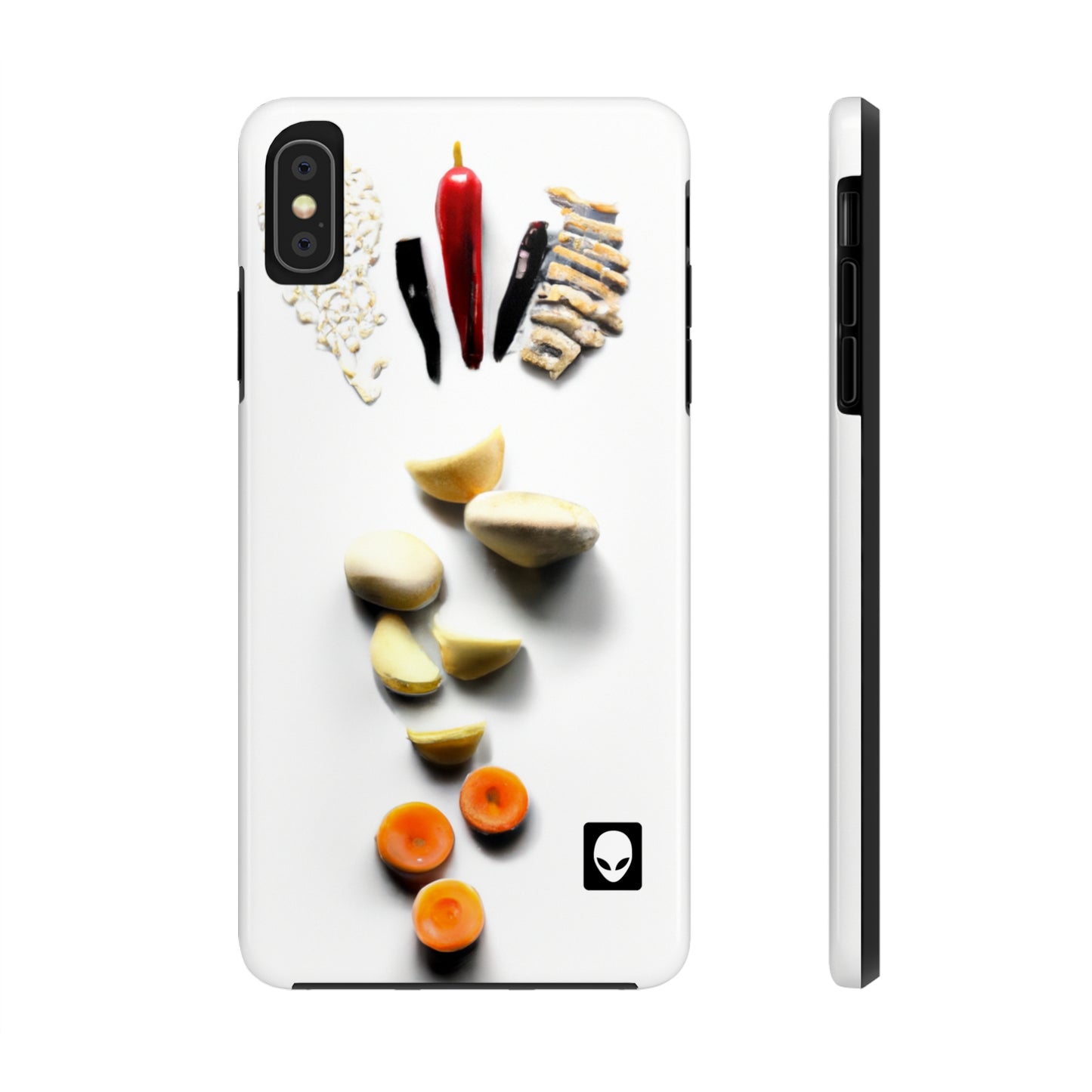 "Cocinando creatividad: arte de cocina de bricolaje" - The Alien Tough Phone Cases