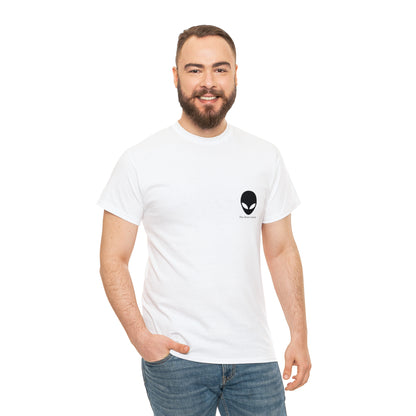 "A Breezy Skyscape: A Combination of Tradition and Modernity" - The Alien T-shirt