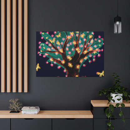 The Magical Firefly Tree - The Alien Canva