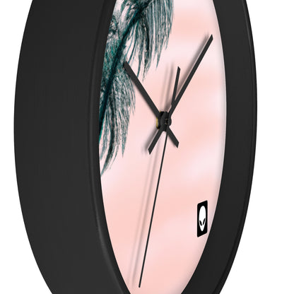 "La oda de los amantes de la naturaleza: capturando el esplendor de lo salvaje" - The Alien Wall Clock