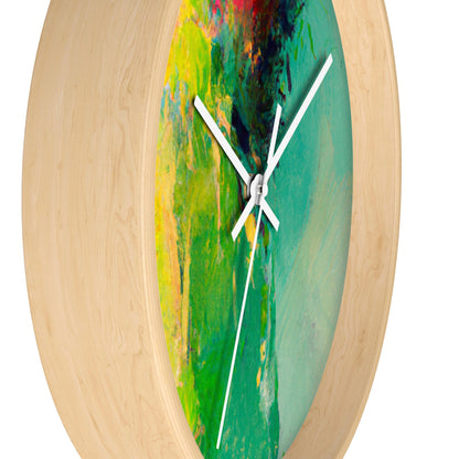 "A Lazy Summer's Day: An Abstract Ode" - The Alien Wall Clock