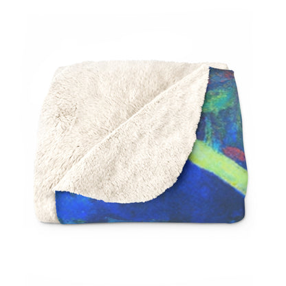 "A Passage Through the Ages" - The Alien Sherpa Fleece Blanket