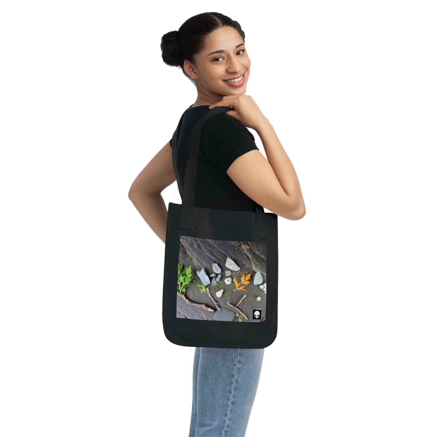 "Elements of Nature: Crafting a Creative Landscape" - The Alien Eco-friendly Tote Bag