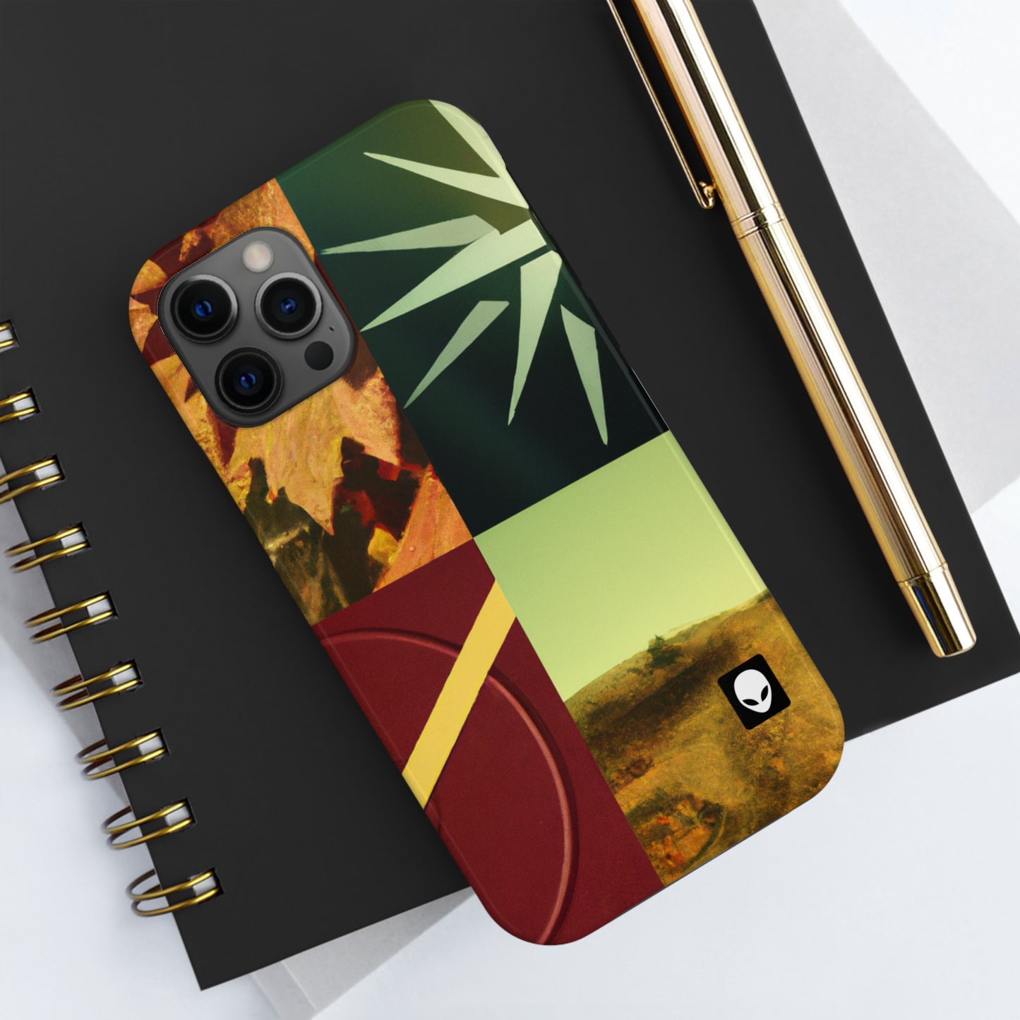 "Un reflejo de mi viaje: un collage de crecimiento y transformación" - The Alien Tough Phone Cases