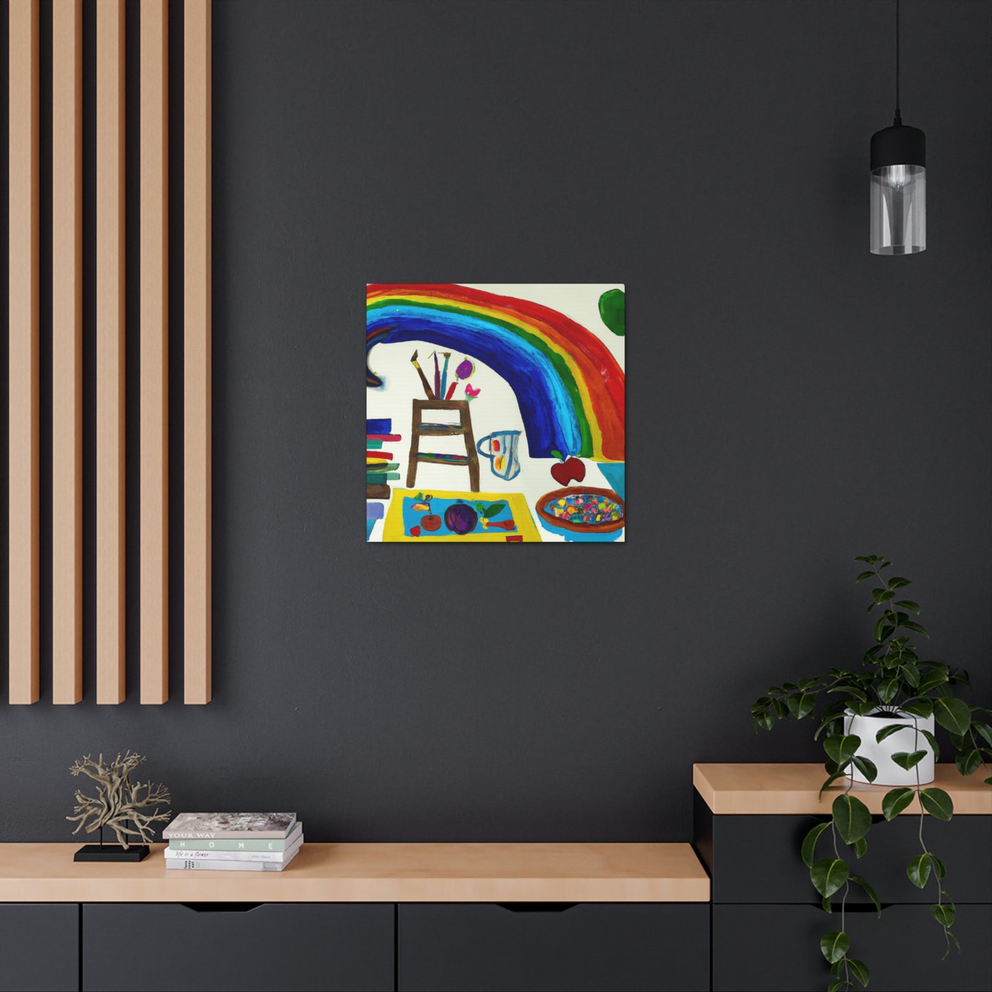 "Un fantástico arco iris de posibilidades" - The Alien Canva