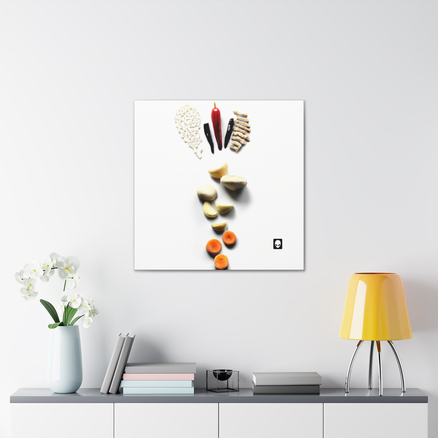 "Cooking Up Creativity: DIY Kitchen Art" - The Alien Canva