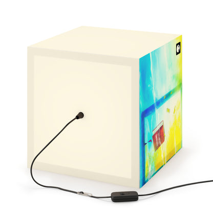 "Exploring My World through Art: Capturing the Memories of Places Visited" - The Alien Light Cube Lamp