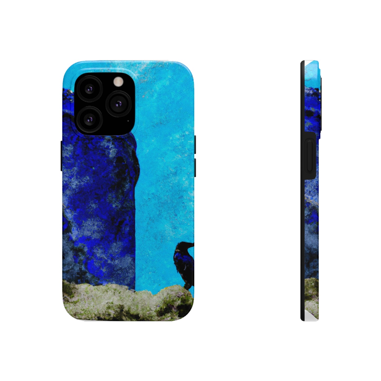 "La percha del cuervo en una torre menguante" - The Alien Tough Phone Cases