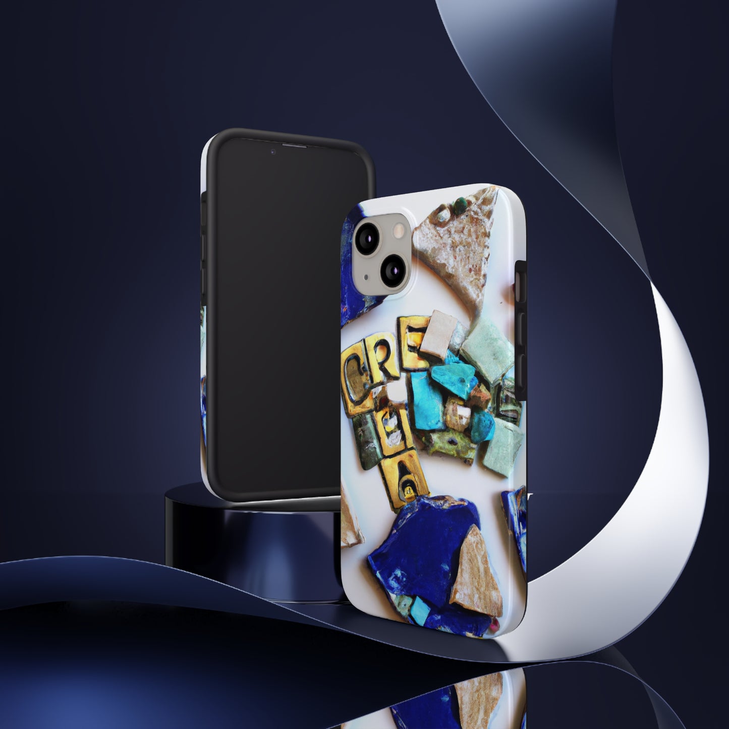 "A Mosaic of Resilience: A Creative Exploration of Strength and Endurance" - The Alien Tough Phone Cases