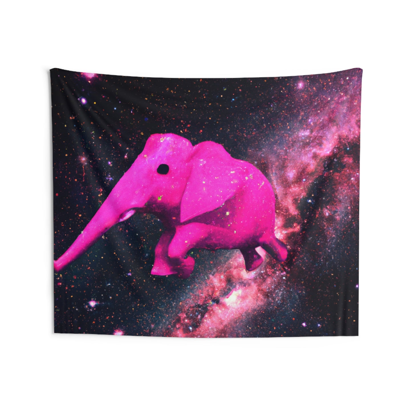 "Majestic Pinkelephant Exploration" - The Alien Wall Tapestries