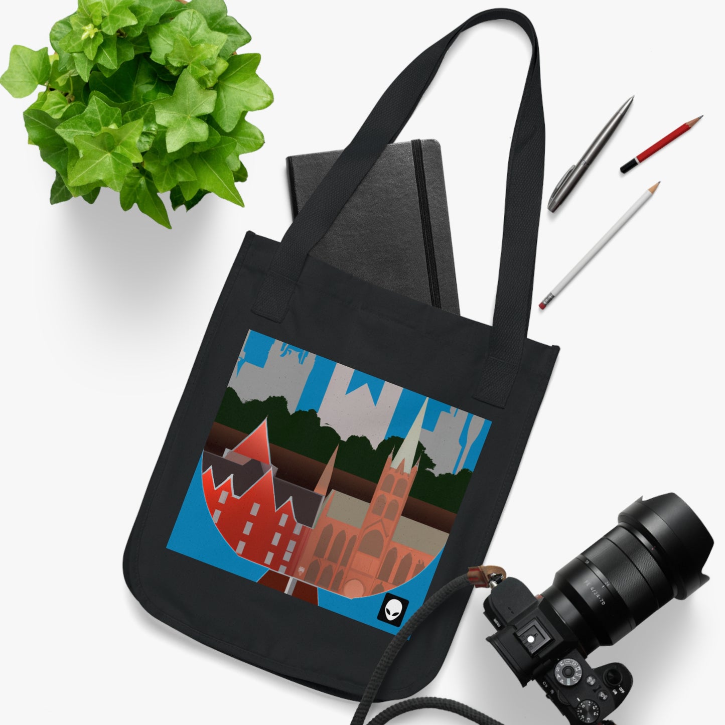 "A Moment in Time: The Art of Historical Storytelling" - The Alien Eco-friendly Tote Bag