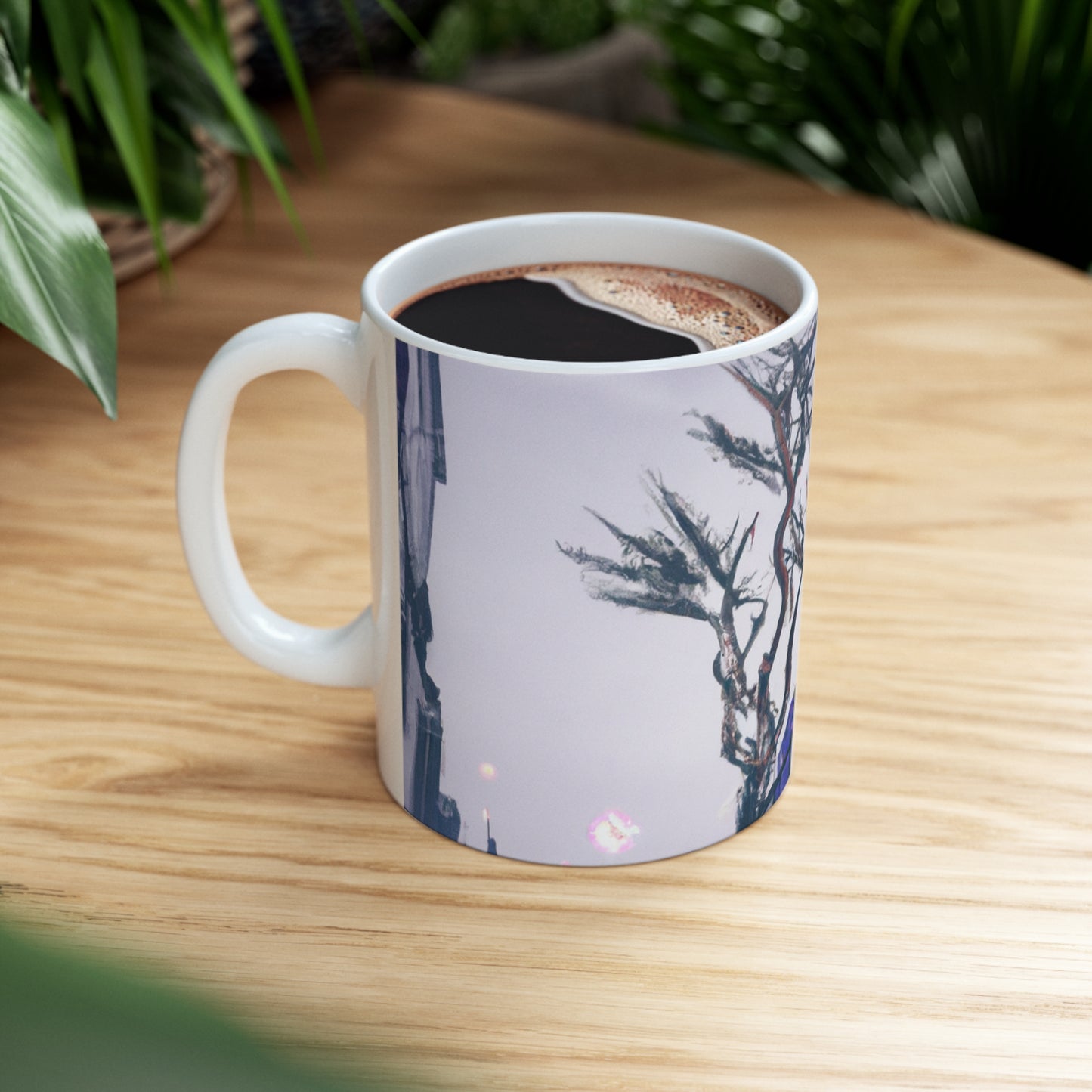 "Exploring Photographs in Color" - The Alien Ceramic Mug 11 oz