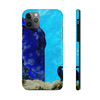 "Crow's Perch on a Waning Tower" - The Alien Tough Phone Cases