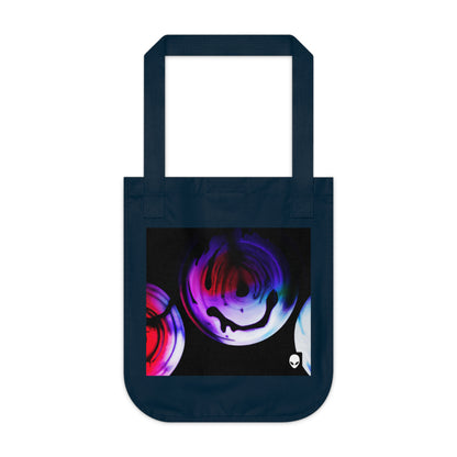 "Explorando los contrastes: una danza colorida de luminancia y aberración cromática" - The Alien Eco-friendly Tote Bag