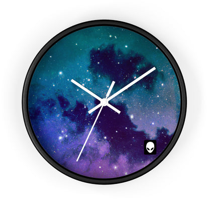 "Sinfonía celestial de medianoche" - El reloj de pared alienígena