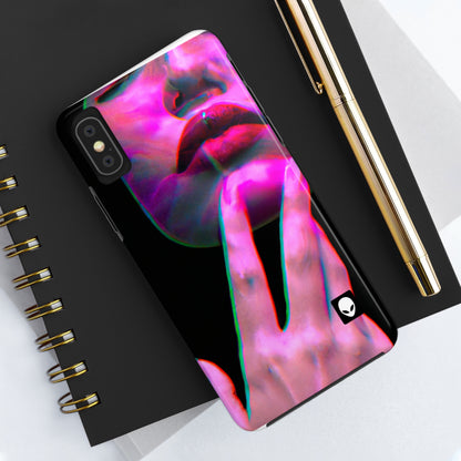 „Identität in der Abstraktion: Erforschung digitaler Selbstporträts“ – The Alien Tough Phone Cases