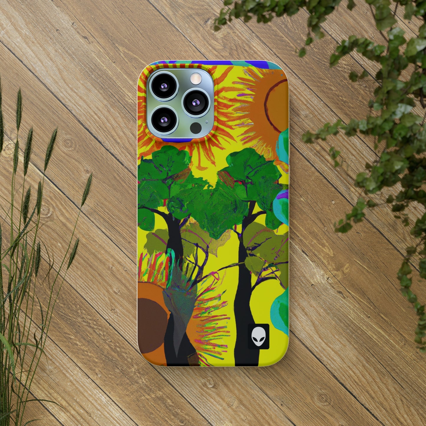 "Collision of Nature's Beauty" - The Alien Eco-friendly Cases