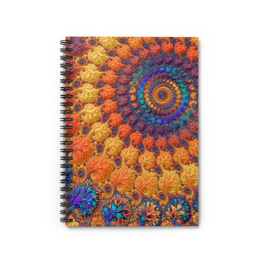 Palette Pizzazz - The Alien Spiral Notebook (Ruled Line)