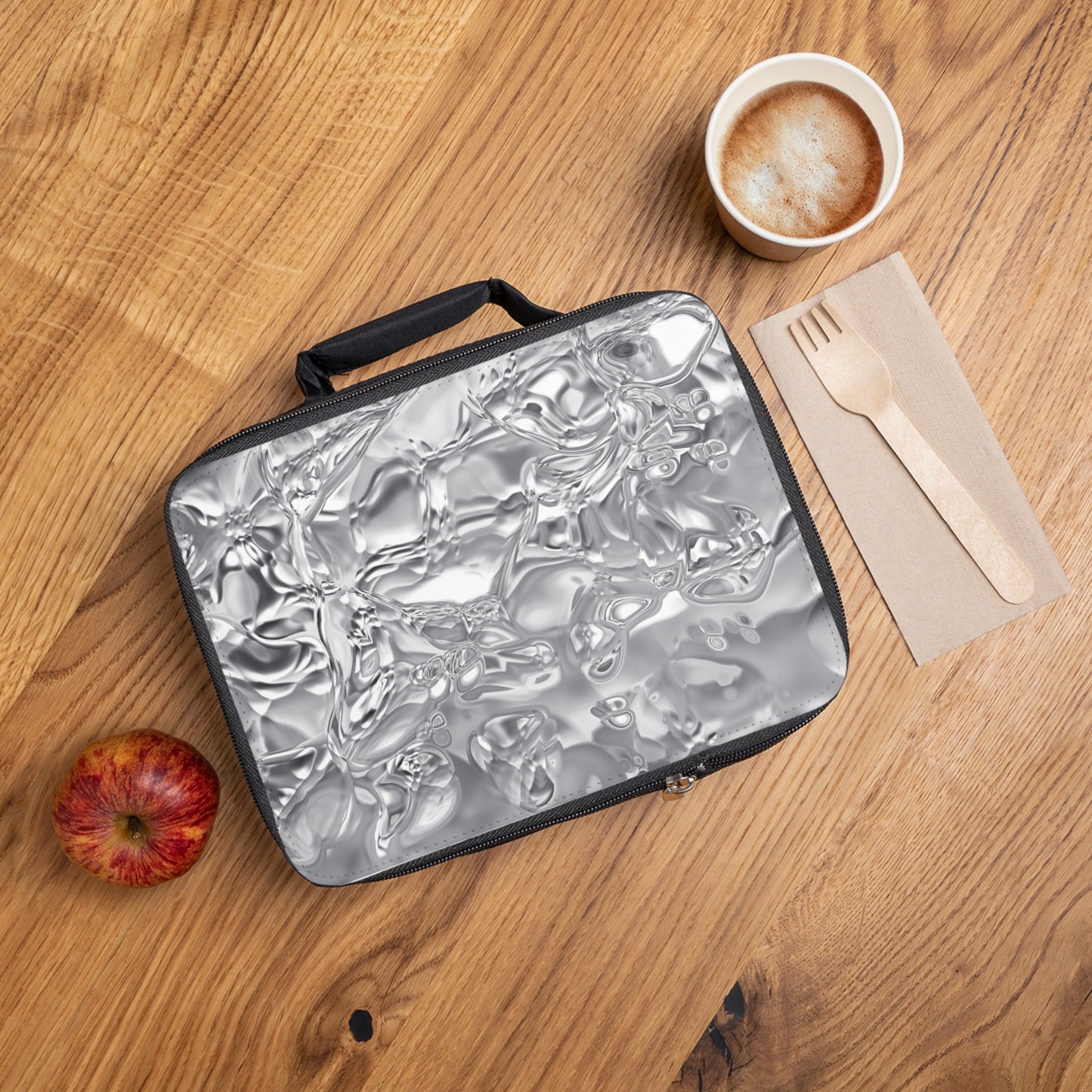 Shimmer Steel - The Alien Lunch Bag